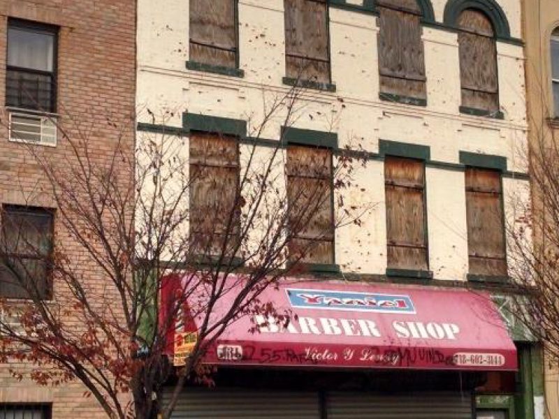 Brick Vacant Mixed-Use Property with Air Rights