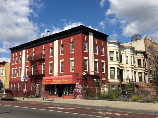 Six Unit Corner Mixed-Use Building