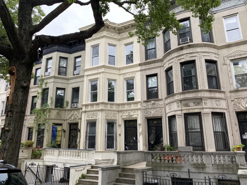 Limestone Multifamily Property in the Crown Heights North Historic District