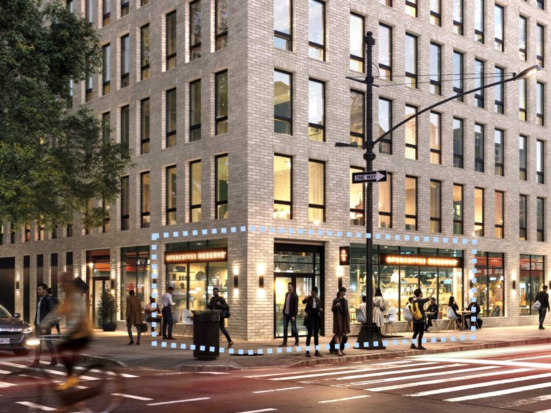 Corner Retail Space in Greenpoint | 747 SF